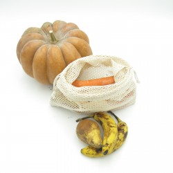 Filet à fruits et légumes en coton bio - certifié GOTS