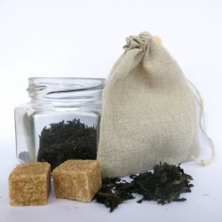 Filtre à thé en lin biologique français - certifié GOTS