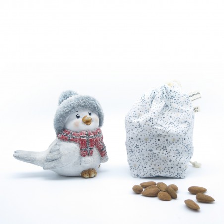 Sac à vrac de Noël en coton