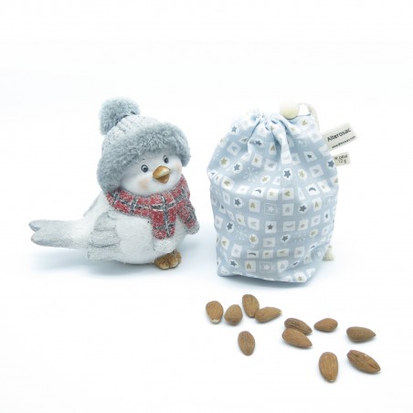 Sac à vrac de Noël en coton