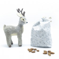 Sac à vrac de Noël en coton