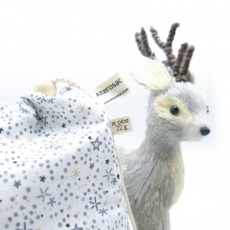 Sac à vrac de Noël en coton