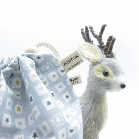 Sac à vrac de Noël en coton