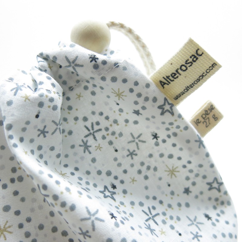 Sac à vrac de Noël en coton
