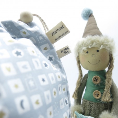 Sac à vrac de Noël en coton