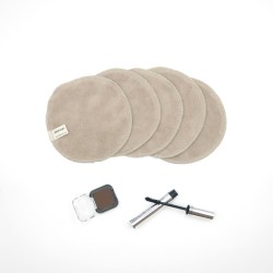 Lingette lavable en bambou - x 5