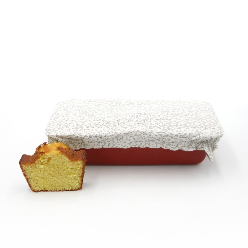 Recouvre plat à cake en coton bio - certifié GOTS