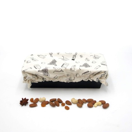 Recouvre plat à cake en coton bio - certifié GOTS