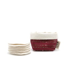 Panier de rangement en coton bio - Taille S - certifié GOTS