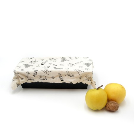 Recouvre plat à cake en coton bio - certifié GOTS
