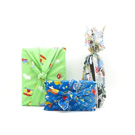 Furoshikis up-cyclés