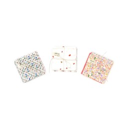 Petits mouchoirs lavables en coton (lot de 4)