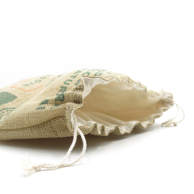 Sac à patates en jute upcylée