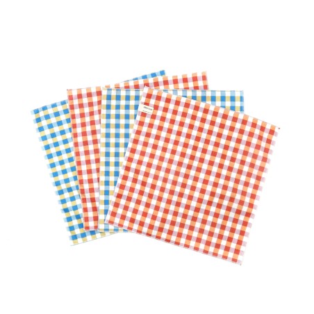 Mouchoirs lavables en coton - x 4 - taille M