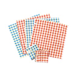 Mouchoirs lavables en coton - x 4 - taille M