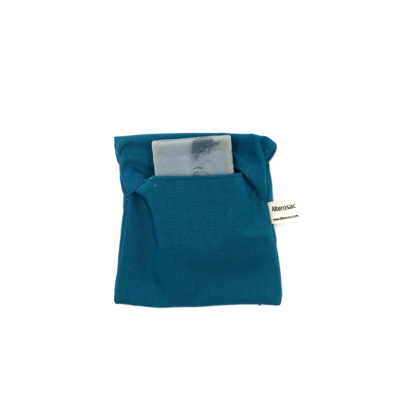 Pochette à savon en coton