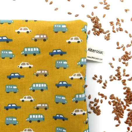 Bouillotte pour nourrisson aux graines de lin