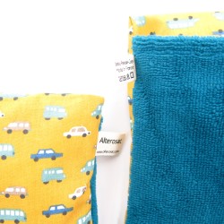 Bouillotte pour nourrisson aux graines de lin