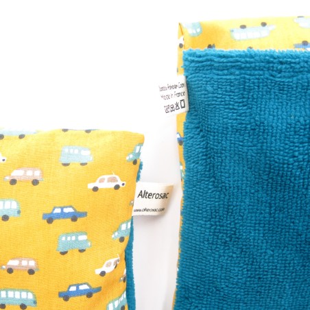 Bouillotte pour nourrisson aux graines de lin