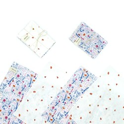Mouchoir lavable en coton - x 4 - Taille S