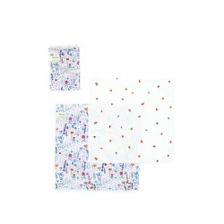 Mouchoir lavable en coton - x 4 - Taille S