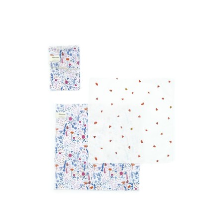 Mouchoir lavable en coton - x 4 - Taille S