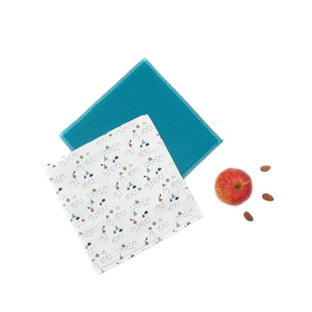 Essuie-tout lavable doublé - x 5
