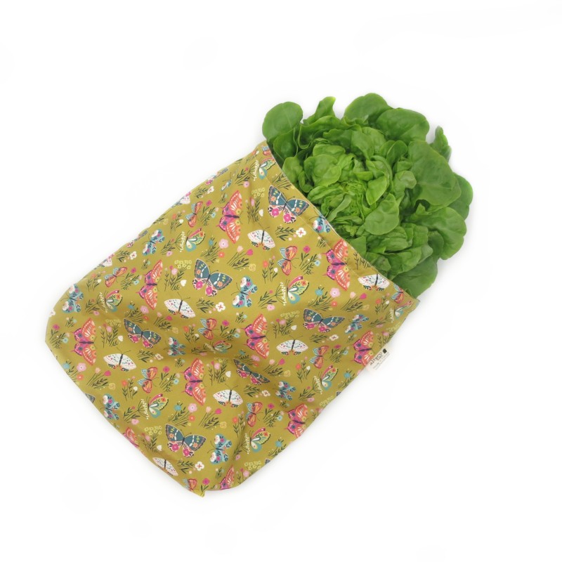 Sac à salade en coton bio - certifié GOTS