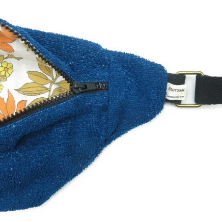 Sac banane en éponge de coton upcyclée