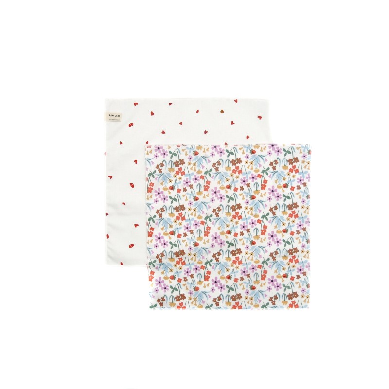 Mouchoir lavable en coton - x 4 - Taille M