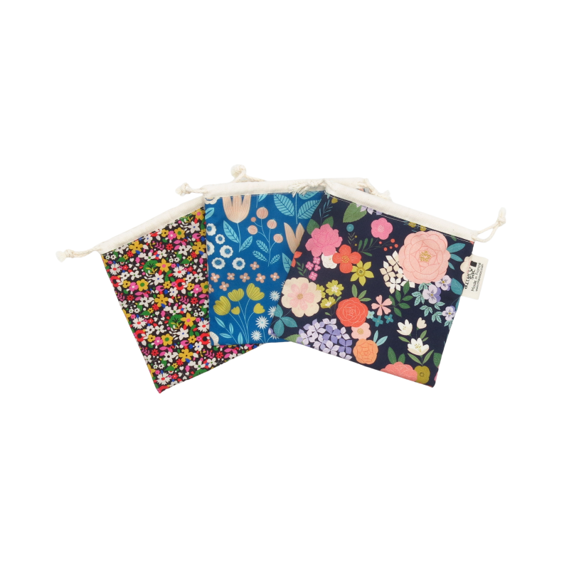Pochette multi-usage en coton bio - certifiée GOTS