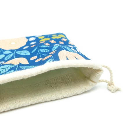 Pochette multi-usage en coton bio - certifiée GOTS