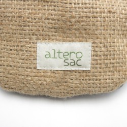 Sac banane en jute upcyclée