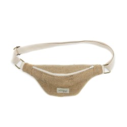 Sac banane en jute upcyclée