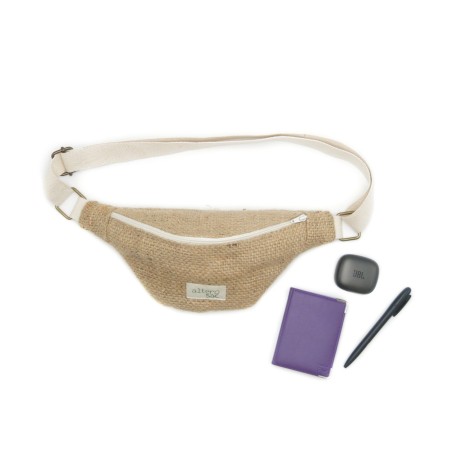 Sac banane en jute upcyclée