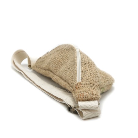 Sac banane en jute upcyclée