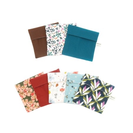 Pochette à savon en coton