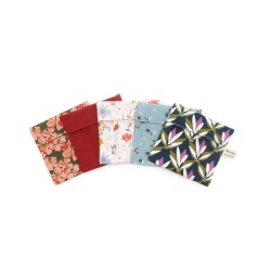 Pochette à savon en coton