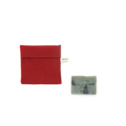Pochette à savon en coton