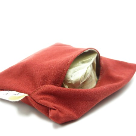 Pochette à savon en coton