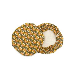 Recouvre bol en coton enduit