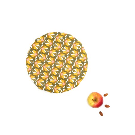 Recouvre bol en coton enduit