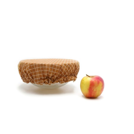 Recouvre bol en coton enduit