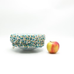 Recouvre bol en coton enduit