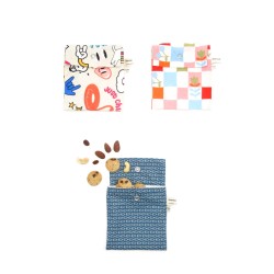 Pochette à sandwich - x 3 (goûter/S/M)