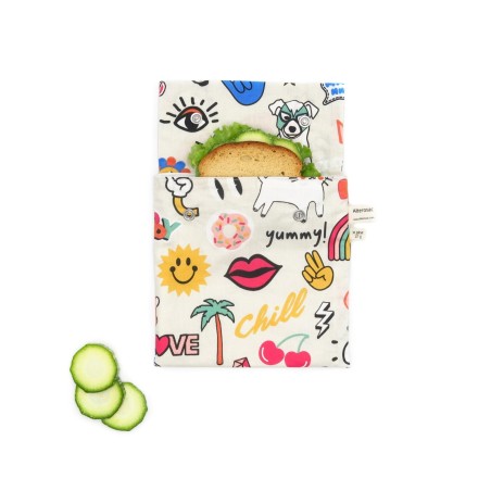 Pochette à sandwich - x 3 (goûter/S/M)