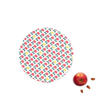 Recouvre bol en coton enduit - x 3 (S/M/L)