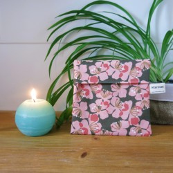 Pochette à savon en coton