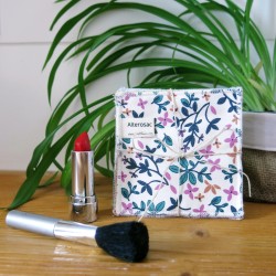 Coton démaquillant lavable en coton bio (carré) - x 5