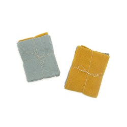 Lange en gaze de coton - x 2